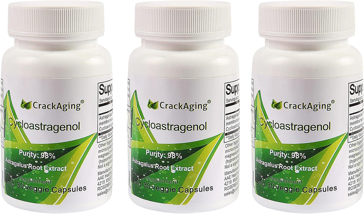 Crackaging Super-Absorption Cycloastragenol – Ingredientes 100% naturales, sin aditivos artificiales ni – Image 8