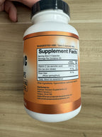 American Standard Supplements Vitamina C 2000mg, Zinc 40mg y Escaramujo 50mg por dosis, Vegano, Sin Gluten, No-GMO (120 cápsulas)