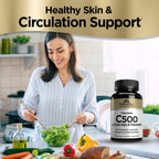 Windmill Vitamina C 500 mg con Escaramujo y Bioflavonoides - 50 Comprimidos Masticables