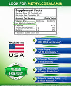 aSquared Nutrition Vitamina B12 5000 mcg Gotas Sublinguales con Metilcobalamina - 60 ml