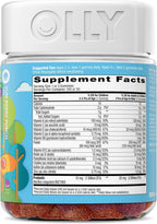 OLLY Kids Multivitamin & Probiotic Gummy – Gomitas Multivitamínicas con Probióticos para Niños, Sabor Bayas, 100 unidades