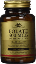 Solgar Folate 666 mcg DFE (Metafolin® 400 mcg) – 100 Comprimidos