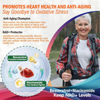Gominolas de Niacinamida 500mg con Resveratrol 500mg - 60 unidades