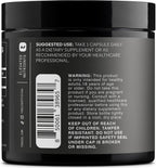 Ergothioneina con MitoPrime® - Alta Potencia 30mg con 98% de Pureza - Suplemento de L-Ergothioneina - Apoyo a la Longevidad e Inmunidad - Probado en Laboratorio, 90 Cápsulas