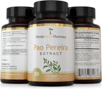Florida Herbal Pharmacy Pao Pereira Bark Extract Supplement Capsules