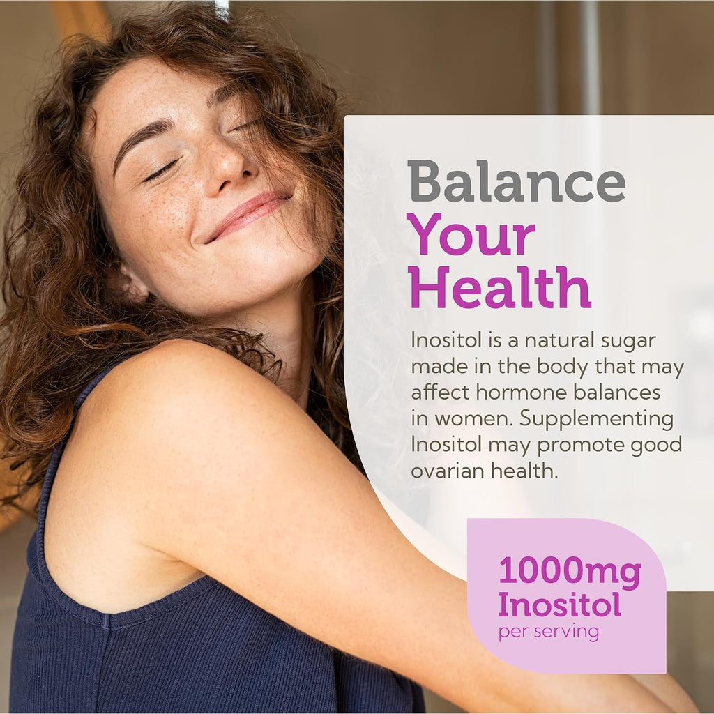 Zahler Inositol 1000mg - 120 Cápsulas - Complemento Alimenticio para el Bienestar General