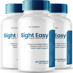 Sight Easy Cápsulas de Vitaminas y Minerales para la Visión - Fórmula Avanzada, 3 Pack