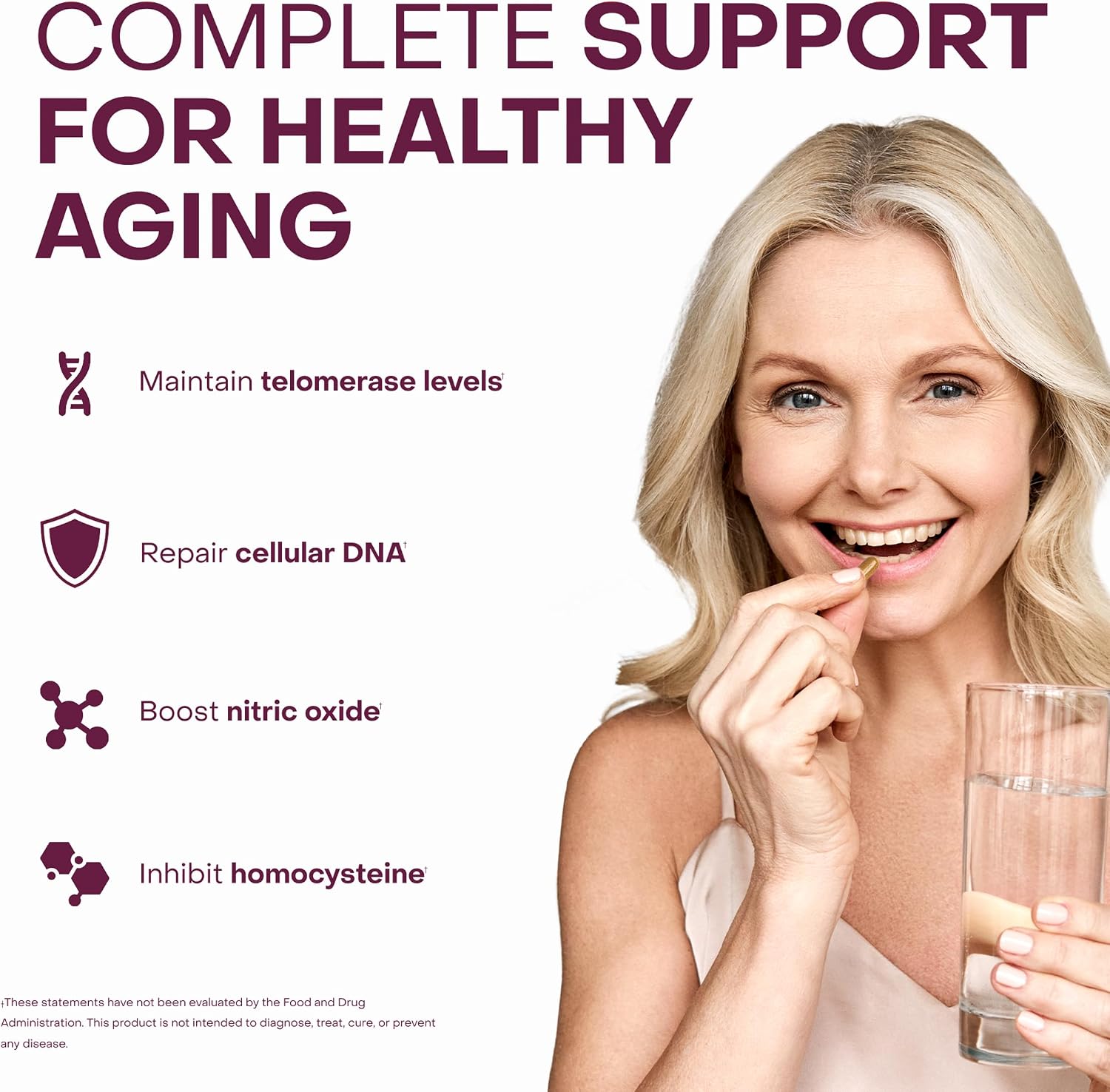 Healthycell Suplemento de Longitud de Telómeros – 30 Cápsulas
