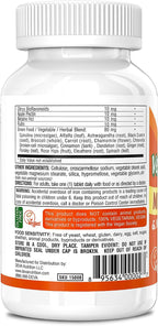Deva Vegan Multivitamin & Mineral Supplement - Once Daily Formula with Greens - Vitamins A, C, D, E, B Complex - 90 Coated Tablets