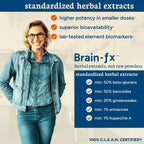 PPO Lab® Brain-fx™ - Suplemento Nootrópico con Complejo B Metilado, L-Teanina, Melena de León, Alpha GPC - 60 Cápsulas de Liberación Prolongada
