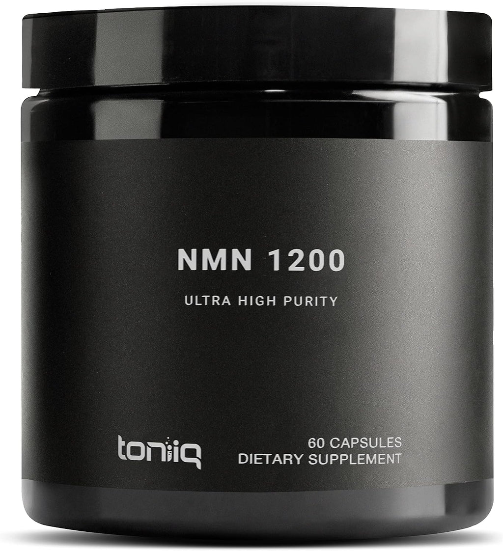 Toniiq Stabilized NMN Capsules - 300mg - 98% Pureza - 60 Cápsulas