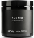 Toniiq NMN Supplement 1200mg - 60 Cápsulas de Nicotinamida Mononucleótido Puro al 98%