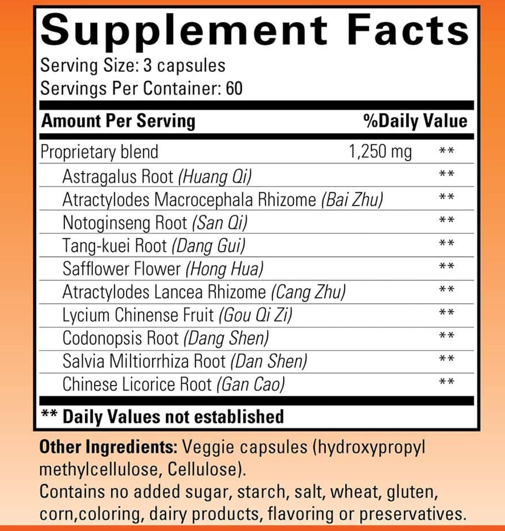 Vital Cell - Natural Anti-Aging Supplement for Men and Women, Supports Circulation and Healthy Organ Function (180 Vegetable Capsules)