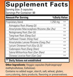 Vital Cell - Natural Anti-Aging Supplement for Men and Women, Supports Circulation and Healthy Organ Function (180 Vegetable Capsules)