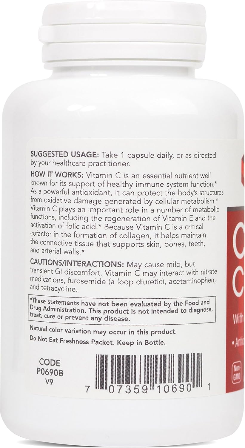 PROTOCOL FOR LIFE BALANCE C-1000 CAPS + BIOFL 120 VCAPS