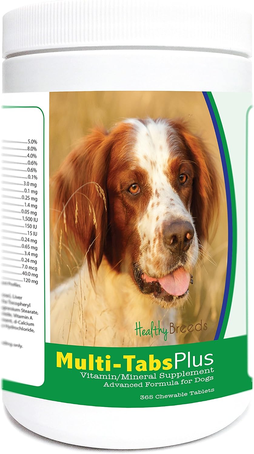 Healthy Breeds Irish Red and White Setter Multi-Tabs Plus Comprimidos Masticables 365 Unidades