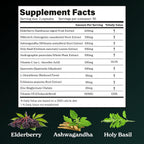 Better Alt 100mg Quercetin Capsules con Saúco, Ashwagandha y 9 Hierbas Potentes