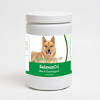 Healthy Breeds Snacks Blandos de Aceite de Salmón para Perros Spitz Finlandés, 120 unidades
