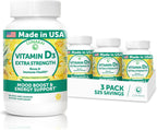 Lunakai Vitamina D3 Gomitas 2000 UI - No-GMO, Sin Gluten, Sabor Piña - 60 Unidades