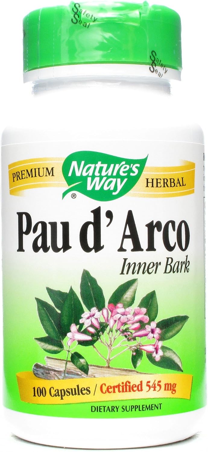 Nature's Way Pau D'arco (100 Cápsulas)