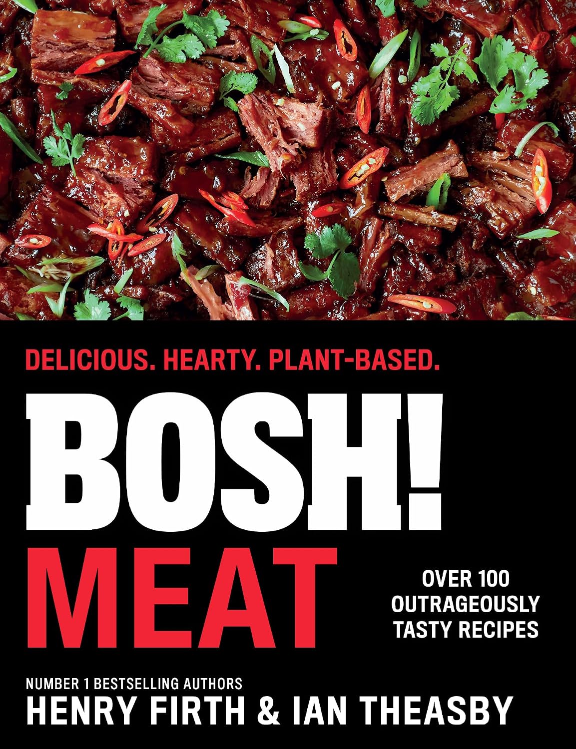 BOSH! Meat: El libro de cocina vegana más vendido con recetas deliciosas y fáciles