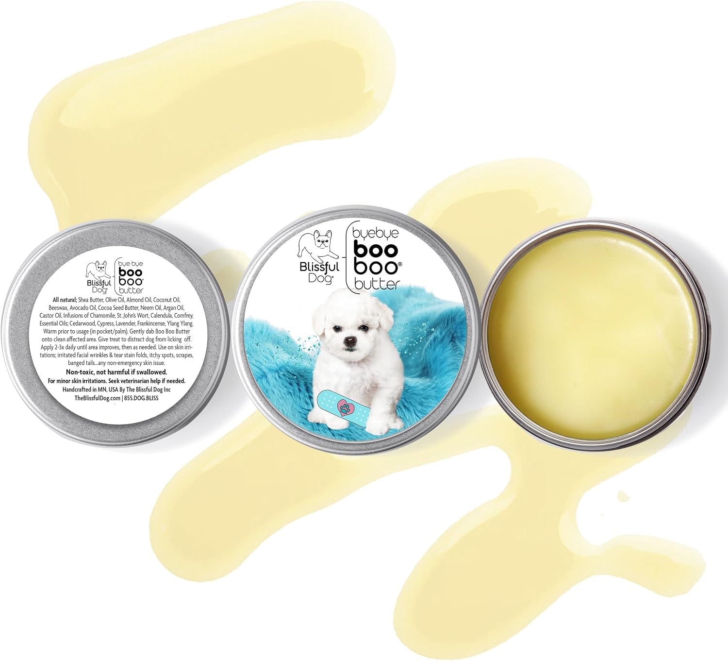 The Blissful Dog Bichon Frise Boo Boo Butter, 56 g