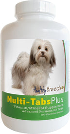 Healthy Breeds Havanese Multi-Tabs Plus Comprimidos Masticables 180 Unidades