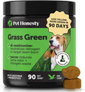 Pet Honesty Grass Green - Neutralizador de Orina para Perros, 90 Masticables Sabor Pato