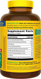 Nature Made Super B Complex con Vitamina C y Ácido Fólico, 360 Comprimidos
