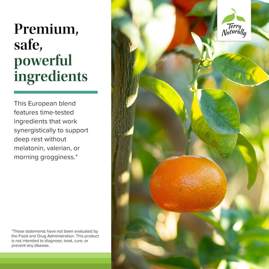 Terry Naturally Terrific Zzzz - 250 mg Tangerine Oil Complex, 30 Softgels