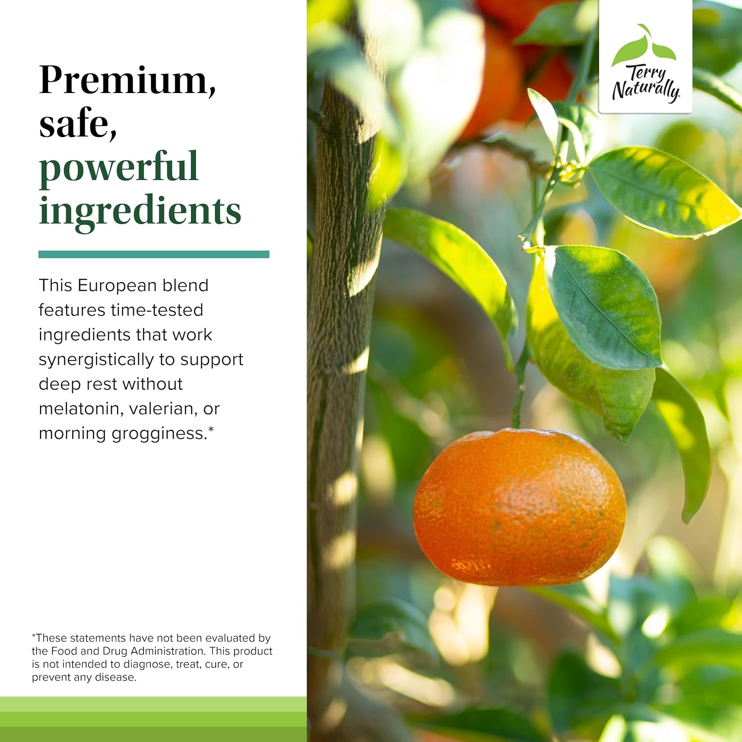 Terry Naturally Terrific Zzzz - 250 mg Tangerine Oil Complex, 30 Softgels