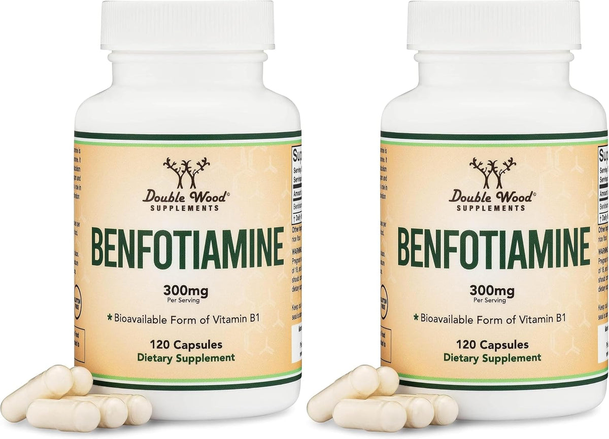 Benfotiamina 300mg por dosis (120 cápsulas, – Mantenimiento de la función cardíaca normal. – Image 8