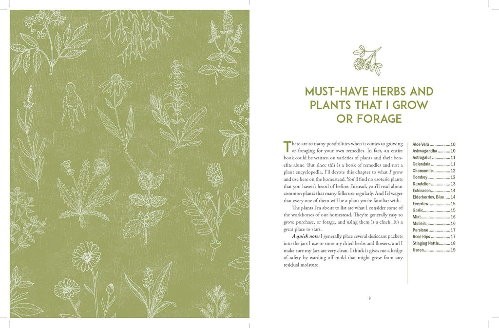 The Homestead Herbal Remedies Guide: Nurture Wellness with Safe and Natural Solutions (The Homestead Essentials)