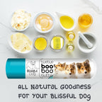 The Blissful Dog Booboo Butter - Bálsamo herbal para perros (tubo de 4.25 g / 0.15 oz)