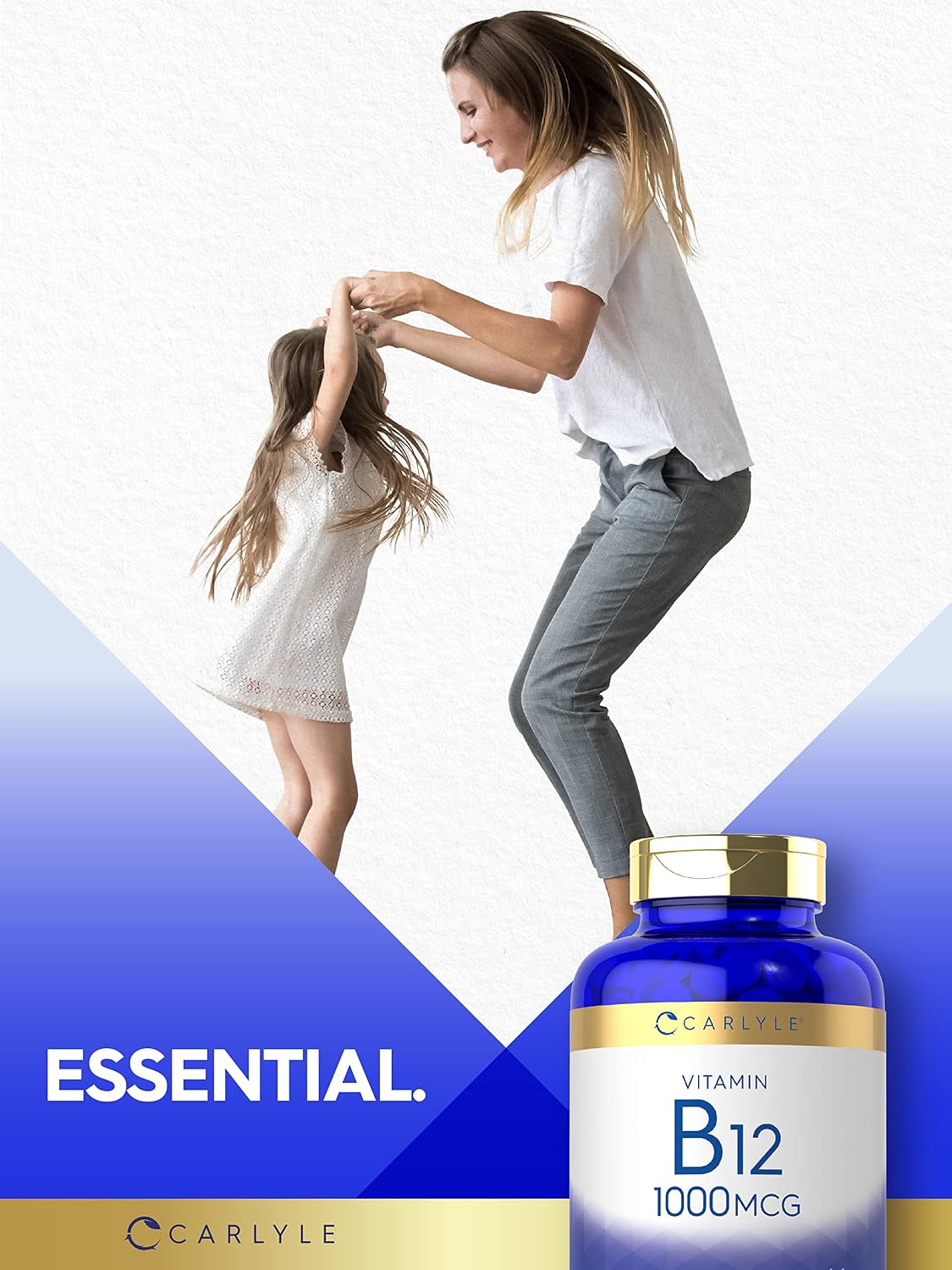 Carlyle Vitamina B12 1000 mcg - 400 Comprimidos Vegetarianos