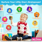 Nextdia Phosphatidylserina 100mg Gomitas para Niños y Adolescentes - Con Vitamina C y D3 - Sin Azúcar, Vegano, Sin Gluten - 2 Paquetes
