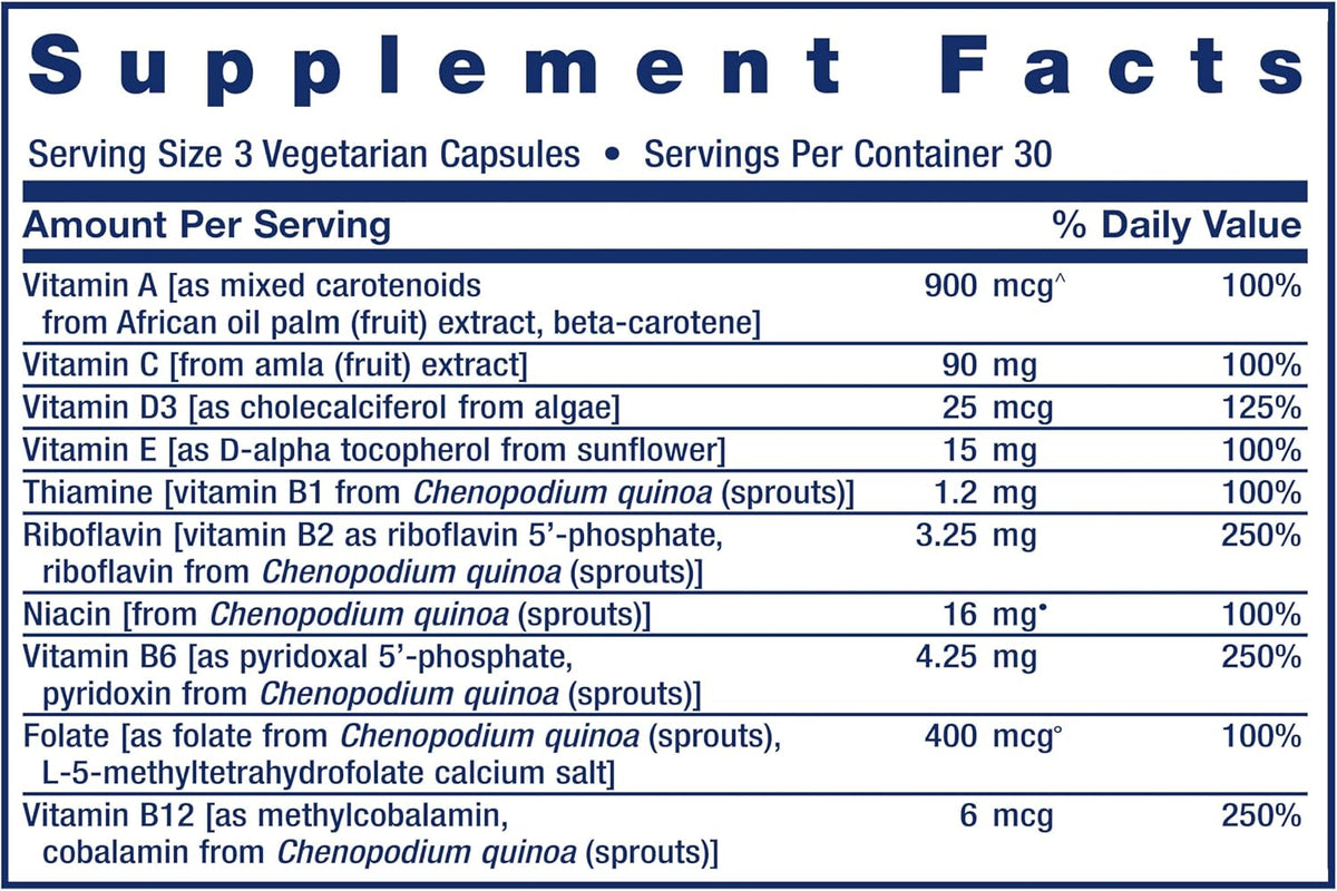 Life Extension Whole Food Multivitamin - – Vitamina D: contribuye al mantenimiento de los huesos y dientes – Image 4