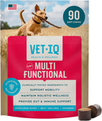 VetIQ 8-en-1 Suplemento Multifuncional para Perros – 60 Masticables Blandos