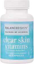 Clear Skin Vitaminas para Piel Clara y Acné - Suplemento para Hombres y Mujeres