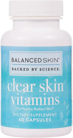 Clear Skin Vitaminas para Piel Clara y Acné - Suplemento para Hombres y Mujeres