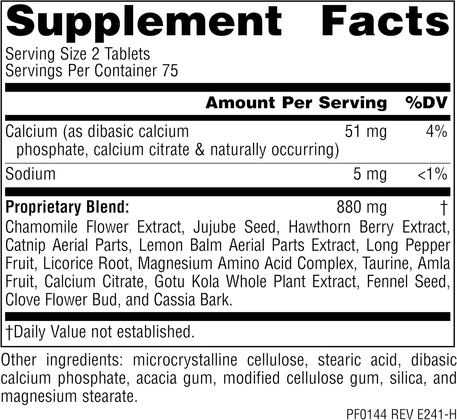 Planetary Herbals Calm Child, 440 mg, 150 tabletas