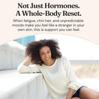 Nourished AndroEase Plus - Equilibrio Hormonal Vegano para Mujeres - Zinc, Reishi, Té Verde y Saw Palmetto - para Energía, Vitalidad y Bienestar Diario - 60 Cápsulas, Hecho en EE.UU.
