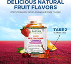 Zaytun Gominolas Multivitamínicas para Niños - 90 unidades, con vitaminas A, C, D, E, B6, B12 y Biotina
