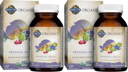 Garden of Life Organics Multivitamínico Prenatal con Folato, Hierro y D3 - 60 Comprimidos – Image 9
