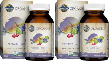 Garden of Life Organics Multivitamínico Prenatal con Folato, B6, B12, D3 y Hierro, 30 Comprimidos – Image 10