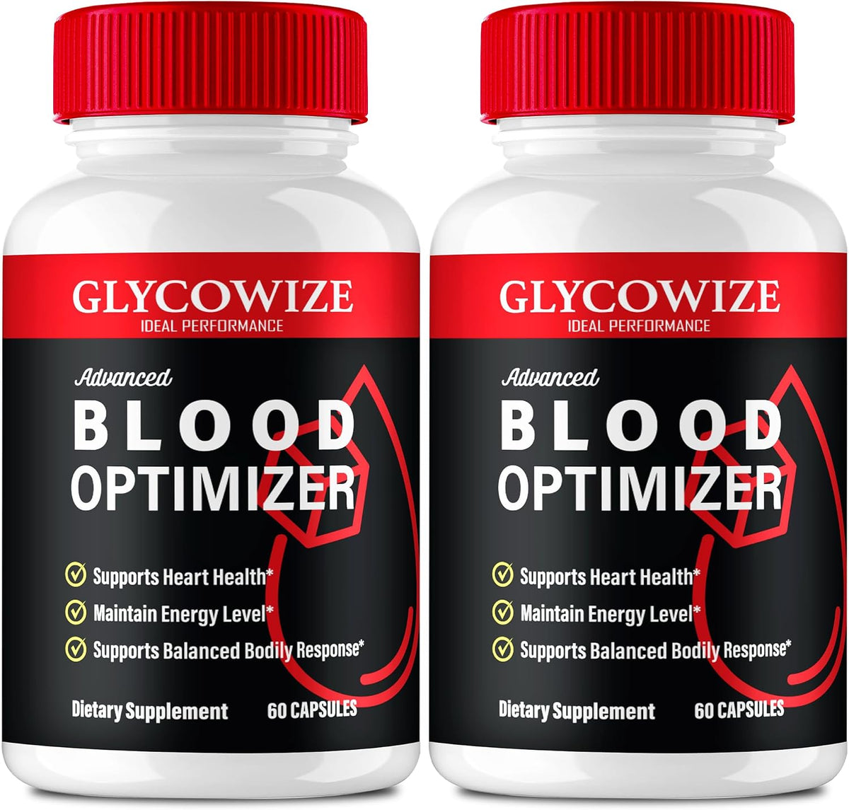 Glycowize Blood Optimizer Cápsulas - Suplemento Premium para Circulación y Niveles Estables (2 Paquetes) – Image 1
