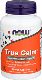 Now Foods True Calm Amino Relaxer 45 Cápsulas (Paquete de 2)