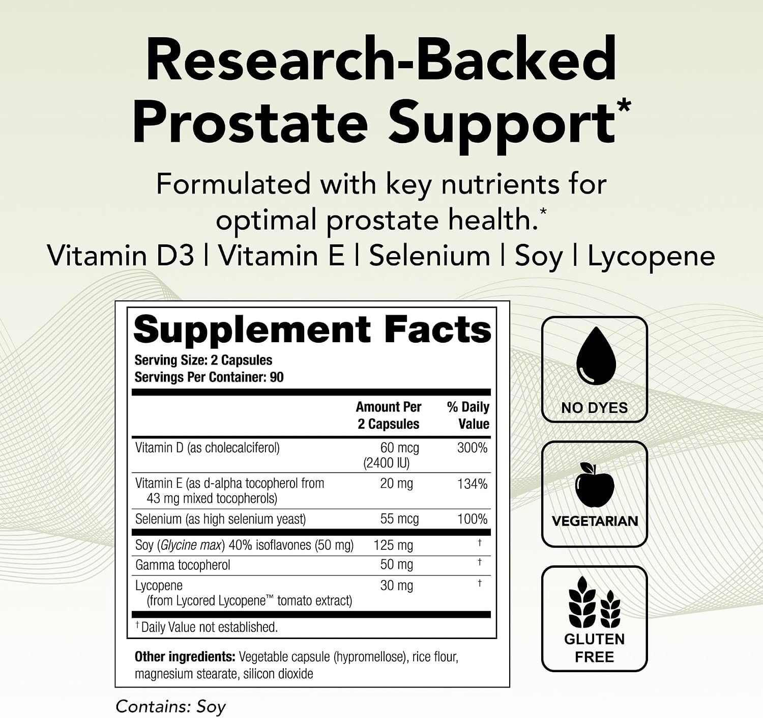 Theralogix Prostate 2.4 - Suplemento para la Salud de la Próstata - 180 Cápsulas