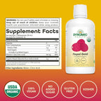Dynamic Health Nopal Gold, Orgánico, Sin Aditivos, Apoyo Antioxidante, Vegano, Sin Gluten, No GMO, 946 ml