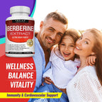 Toplux Berberine 1800mg - Berberina HCL 97% Pureza - 90 Cápsulas Veganas